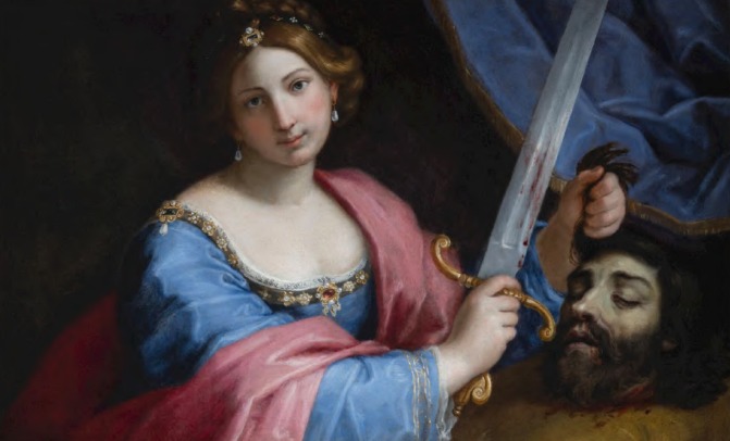 Elisabetta Sirani.  Judith with the head of Holofernes.  Porcini Gallery