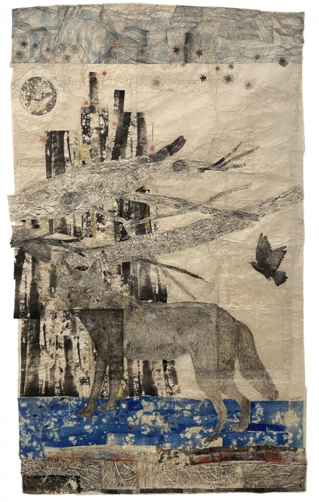 Kiki Smith.  Cathedral layout, 2012. Courtesy of Pace Gallery