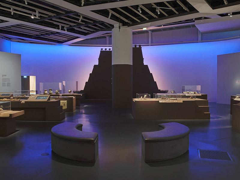 View of the Mexica exhibition at the Musée du quai Branly - Jacques Chirac.  © Léo Delafontaine