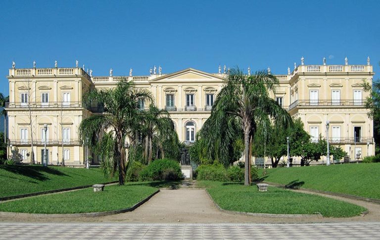 Where is the restoration of the National Museum of Rio?