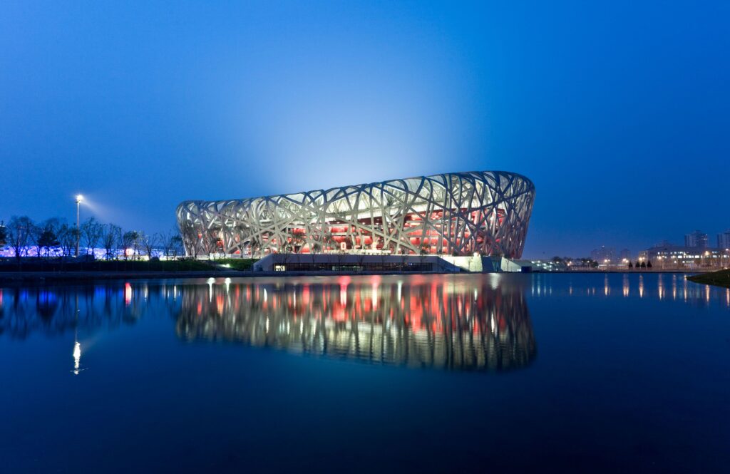 Iwan Baan.  National Stadium, Beijing, China, 2008. Architecture: Herzog & de Meuron