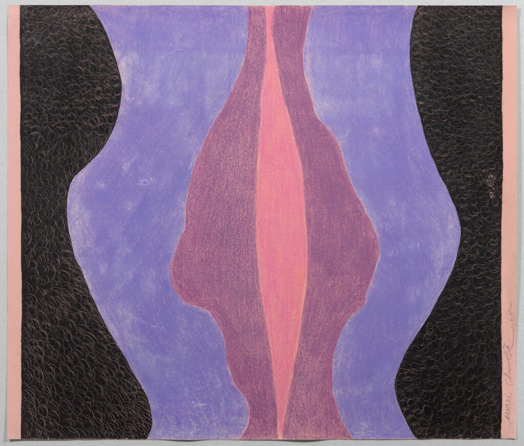 Mari Chordà.  Vulva, 1968. MACBA Collection