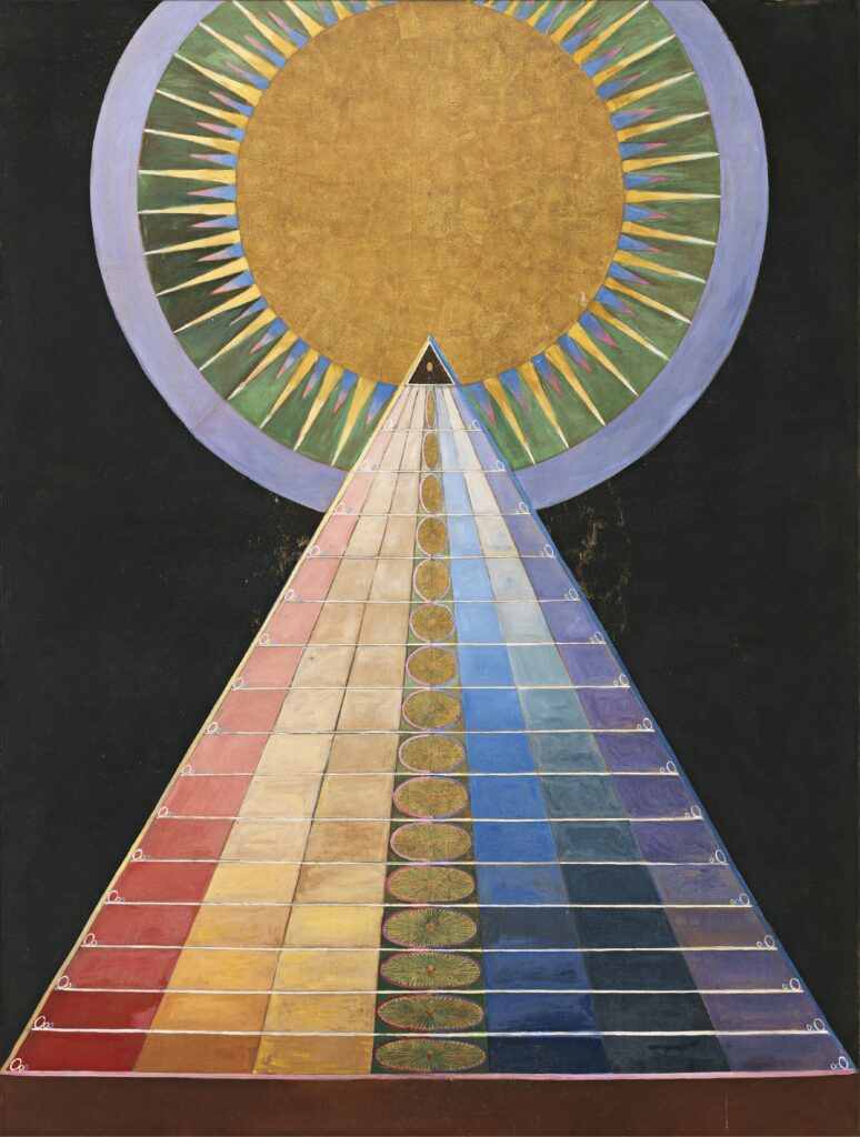 Hilma af Klint. Altarpiece, Altarpieces, Group X (Altarbild, Altarbilder, Grupp