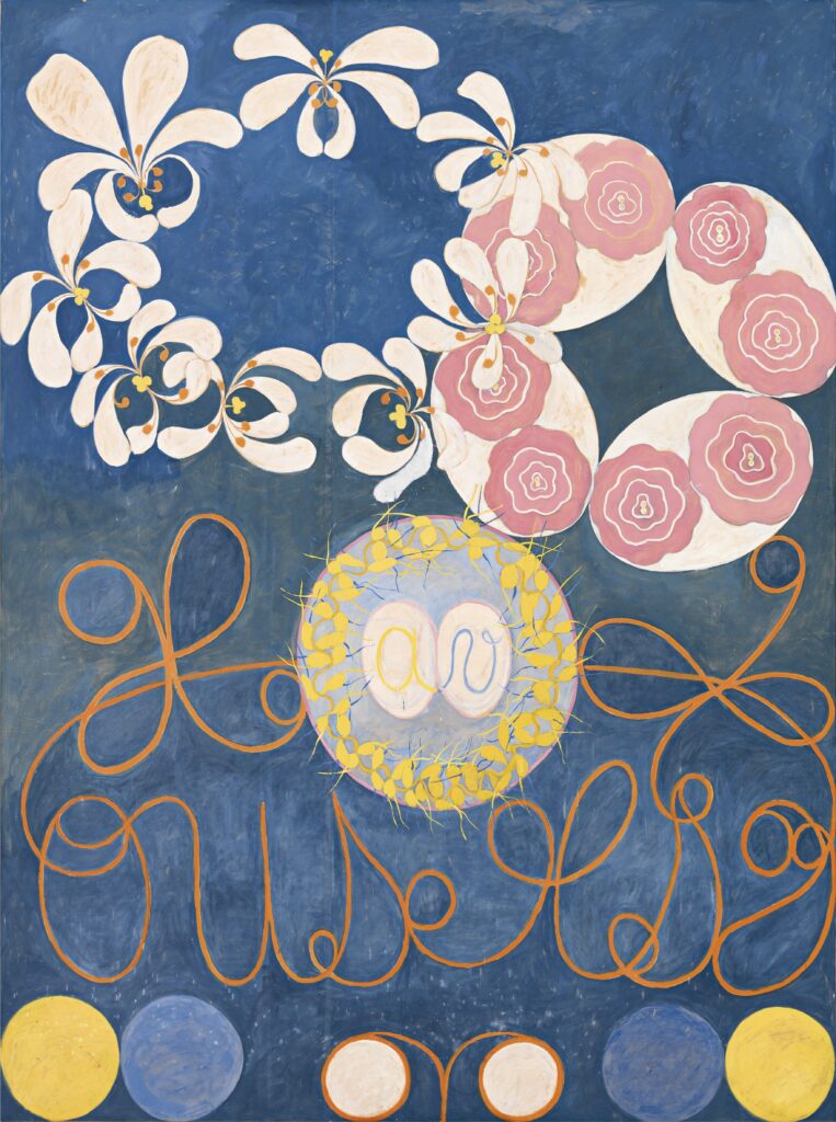 Hilma af Klint. The Big Ten, Childhood, Untitled Series, Group IV No. 1, 1907. Courtesy The Hilma af Klint Foundation, Stockholm, HaK 102