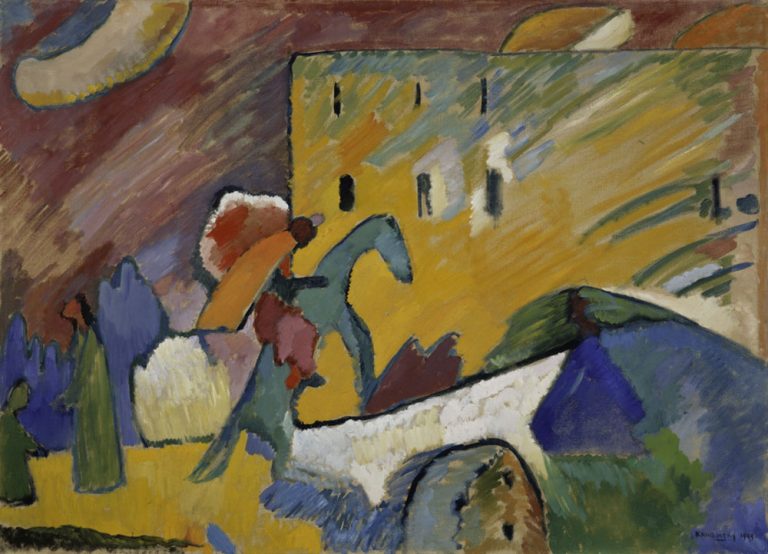 Vassily Kandinsky. Improvisation 3, 1909. © Center Pompidou, Mnam-Cci/Adam Rzepka/Dist. Grandpalaisrmn