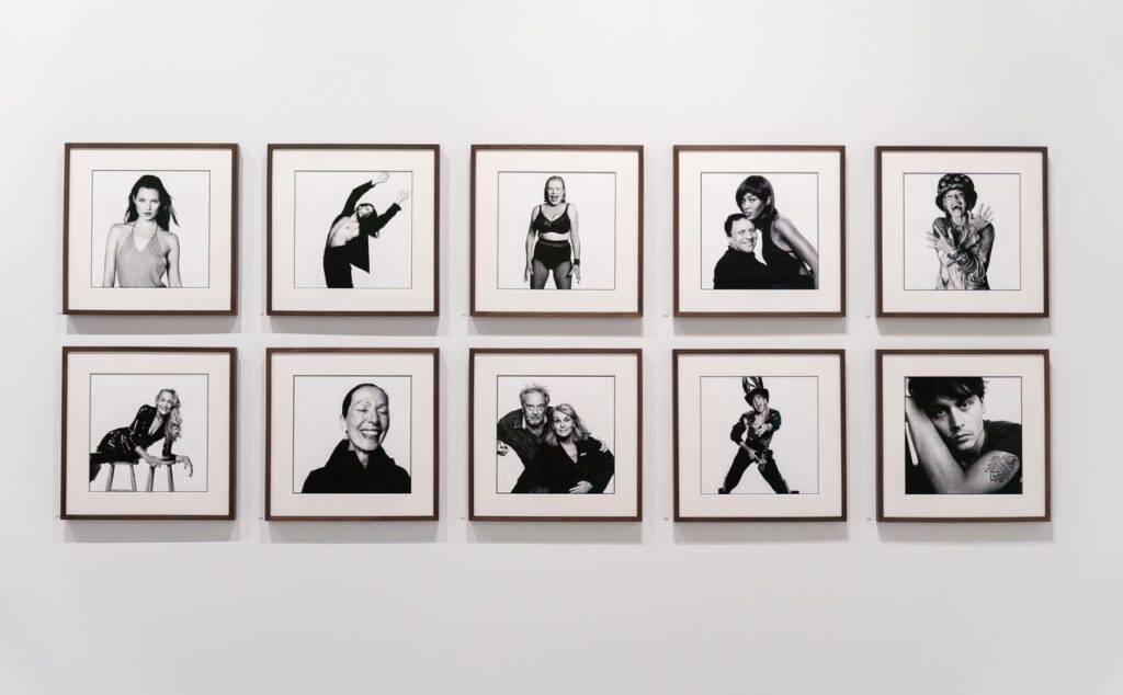 View of the exhibition David Bailey's Changing Fashion. Courtesy of the MOP Foundation