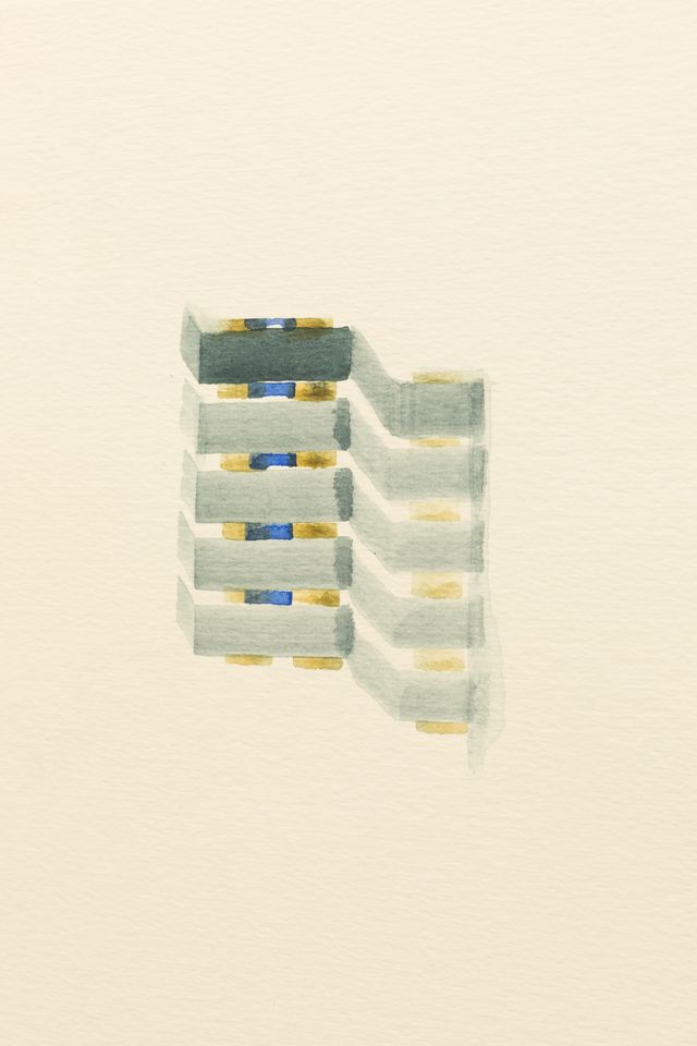 Juan Uslé. A parallel trip. Don Borja Tower