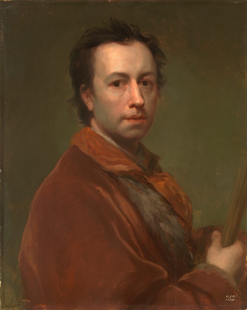 Antón Rafael Mengs. Self-portrait, 1761-1769. National Prado Museum