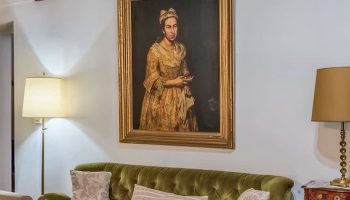 The painting spotted in Argentina in a real estate offer soon to be returned