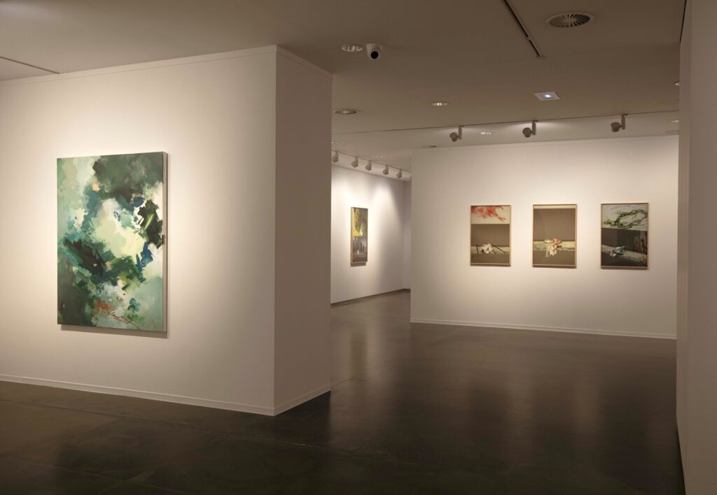 José Noguero. Die Brunnen - the sources. Exhibition Room of the Diputación de Huesca