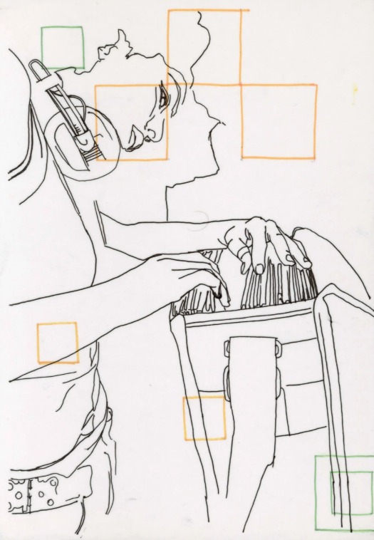 Azucena Vieites. Let's play prisoners, 1993-1997