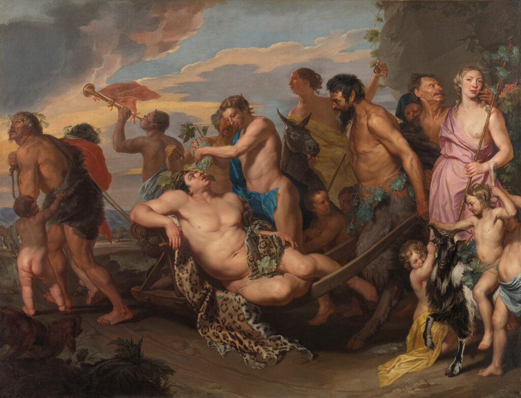 Michaelina Wautier. Bacchus triumph, around 1655-1659. Kunsthistorisches Museum