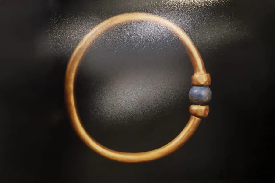 The ancient bracelet stolen from the Cairo Museum was melted