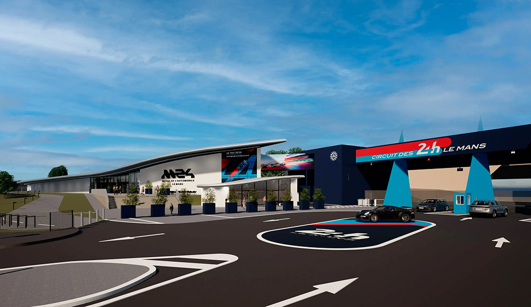 The museum dedicated to the 24 Hours of Le Mans, deeply transformed