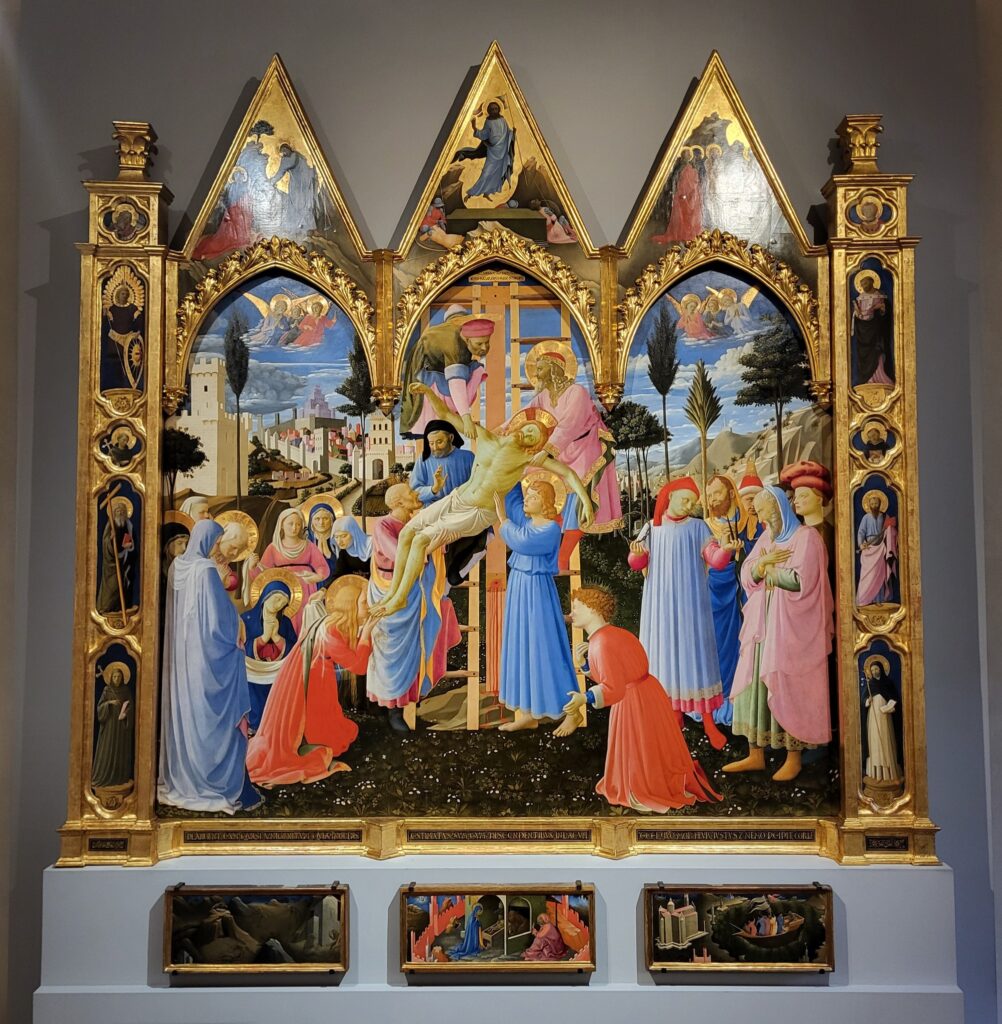 Fra Angelico. Deposition, 1432-1434. Di San Marco Museum