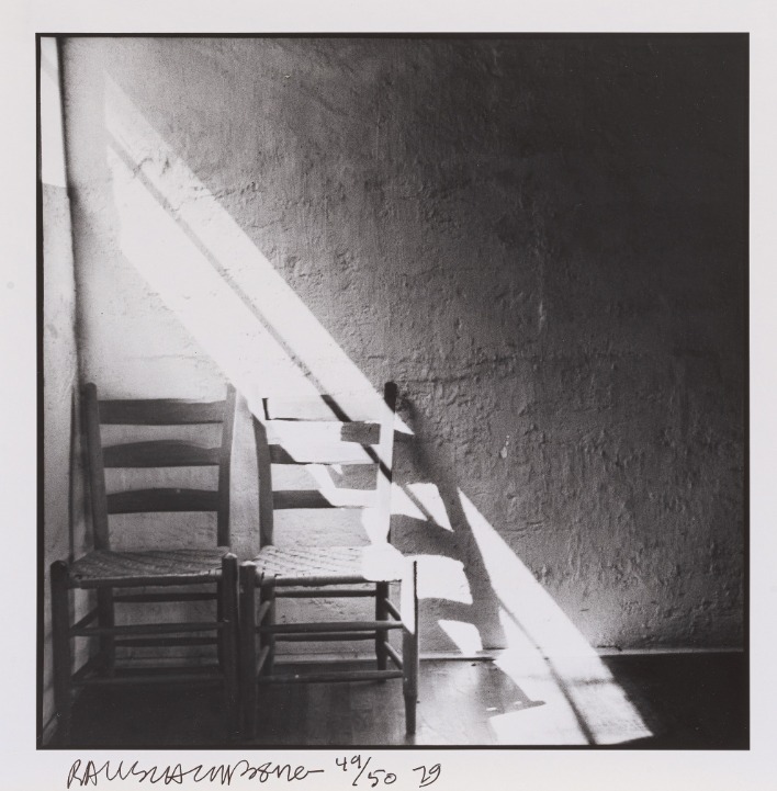 Robert Rauschenberg. Quiet House - Black Mountain College (Silent House - Black Mountain College), 1949. © Fernando Ramajo. © 2025 Robert Rauschenberg Foundation/Bachelor of Vaga at Artists Rights Society (ARS), New York/Vegap, Madrid