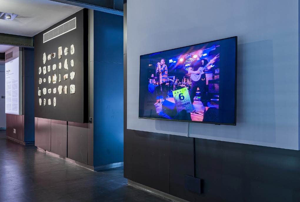 Miluca Sanz. Strata. The immortality of the ephemeral. CenterCenter