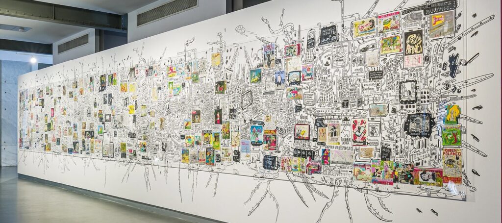 Luis Pérez Calvo. Artist cards. CenterCenter