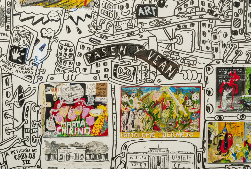 Luis Pérez Calvo. Cromos de artista. CentroCentro