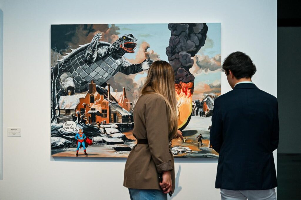 The winning works of the 40th BMW Painting Prize are exhibited together with the finalists of this edition in Conde Duque