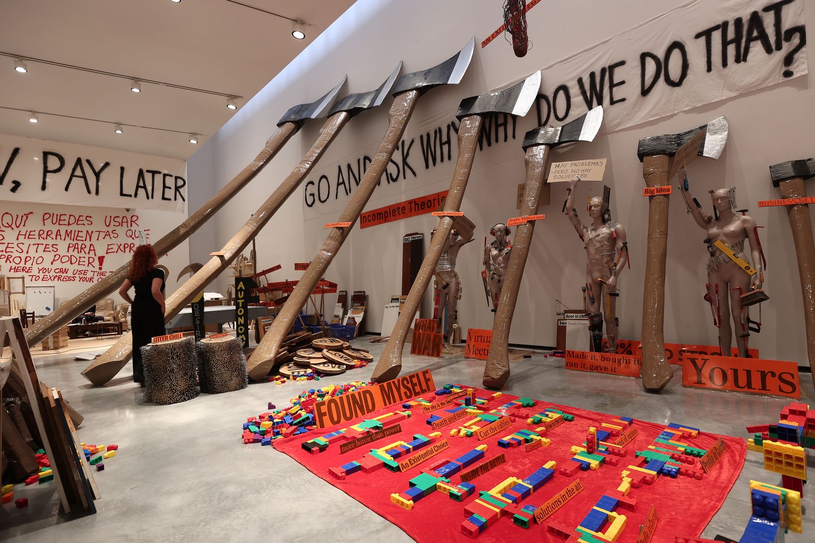 Thomas Hirschhorn: My Atlas # Our Atlas. Museo Helga de Alvear