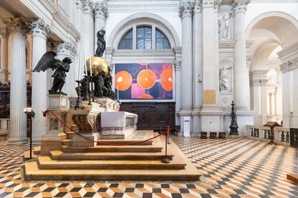 Luc Tuymans in San Giorgio Maggiore. Photography: Marta Buso