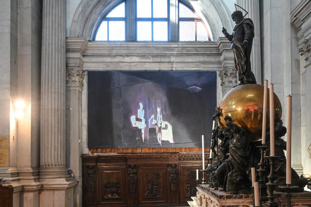 Luc Tuymans in San Giorgio Maggiore. Photography: Marco Sabadin