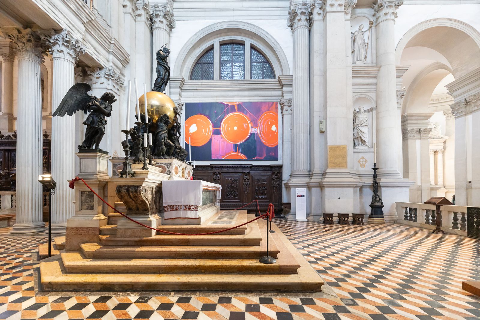Luc Tuymans en San Giorgio Maggiore. Fotografía: Marta Buso