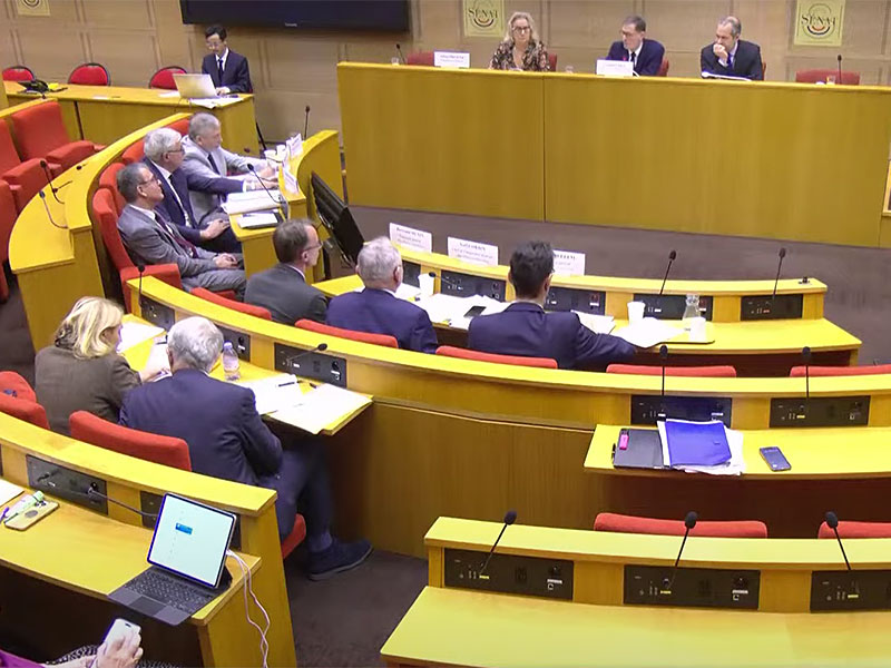 the administrative report is harsh on security management