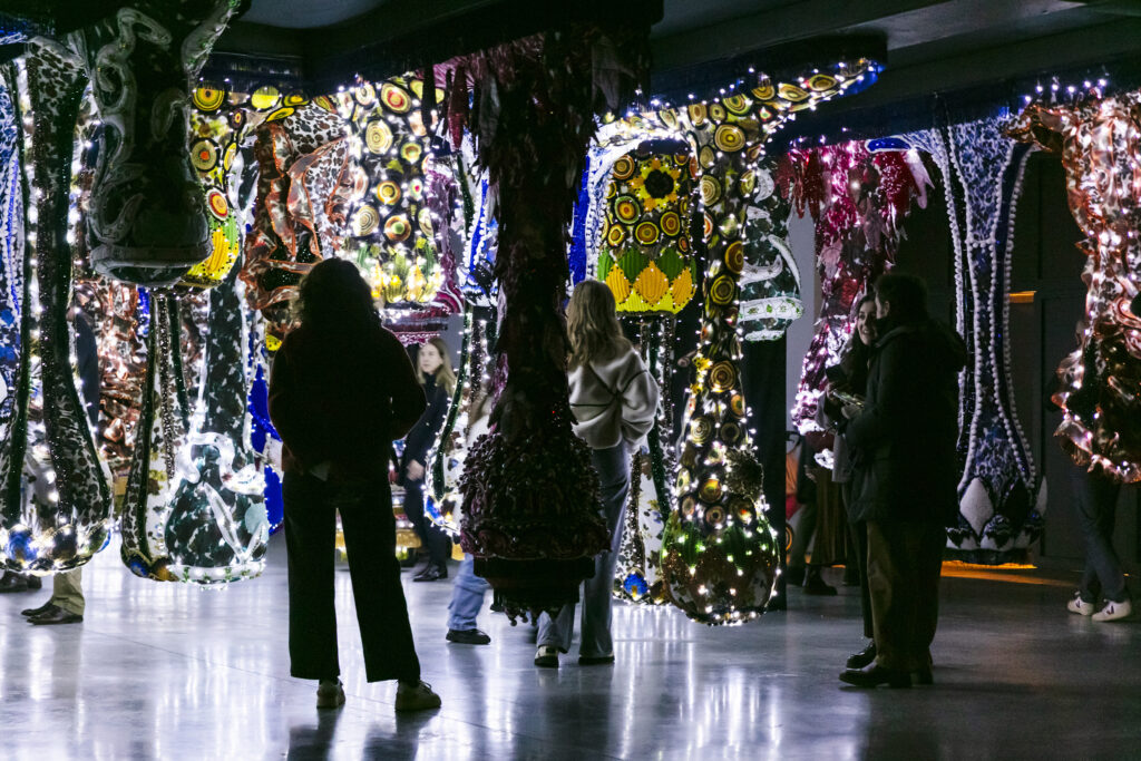Joana Vasconcelos. Enchanted Forest, 2024. Collection of the artist Work produced in collaboration with Dior, Paris