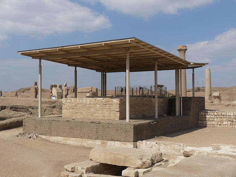 Royal necropolis of Tanis: tomb 5 attributed to Chéchonq III. © MFFT / F. Payraudeau