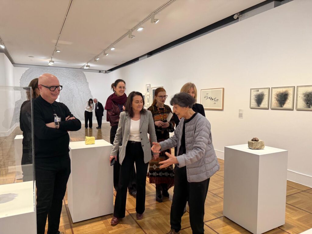 Esther Ferrer. Fold and process. Mint Museum