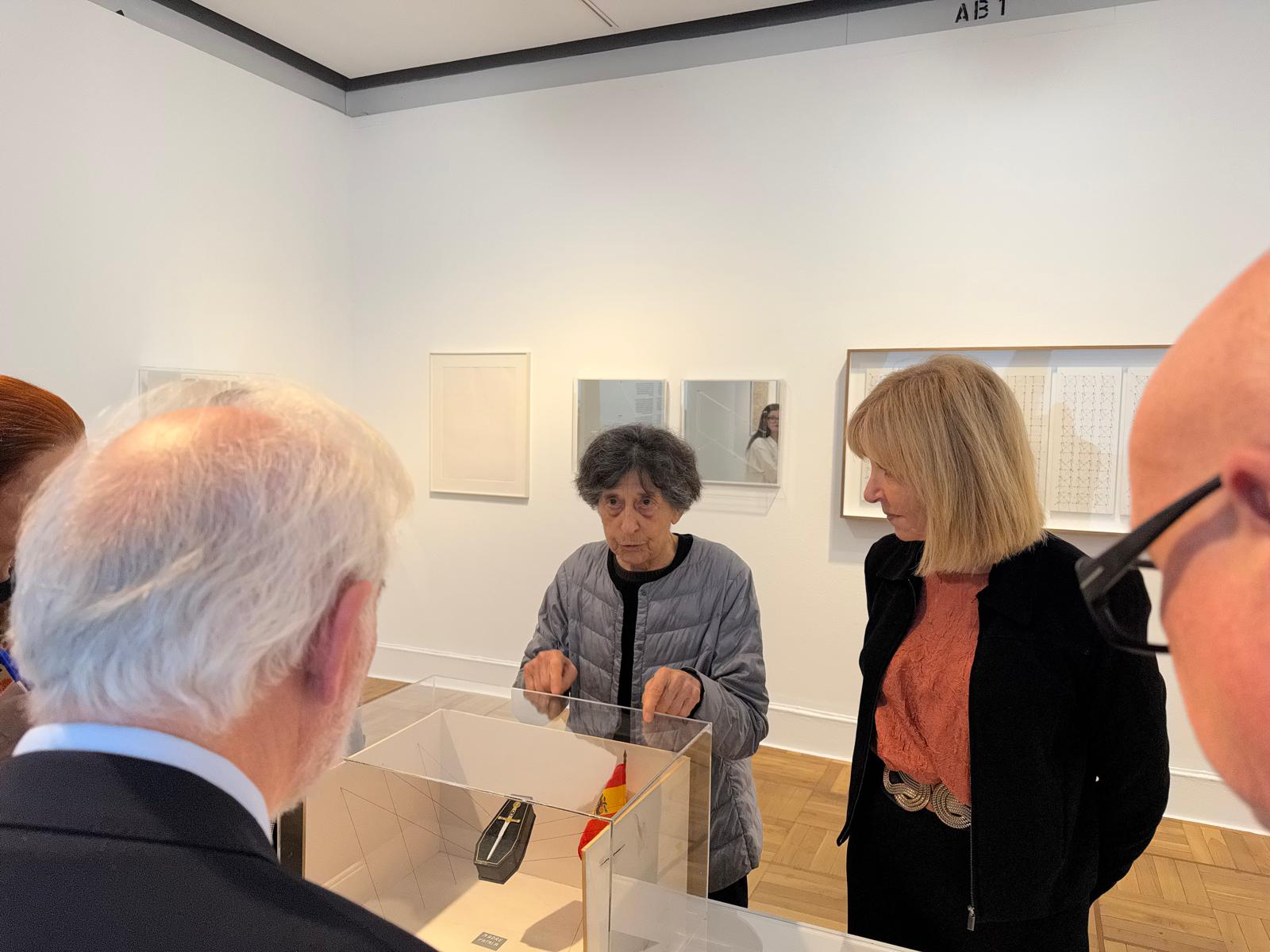 Esther Ferrer. Pliegue y proceso. Museo Casa de la Moneda