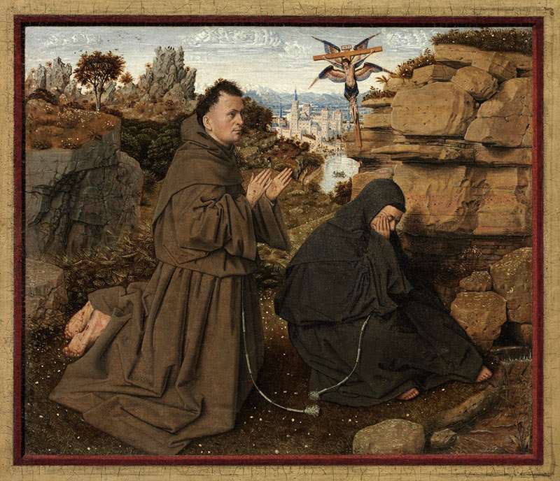 AI challenges attribution of two Van Eyck panels