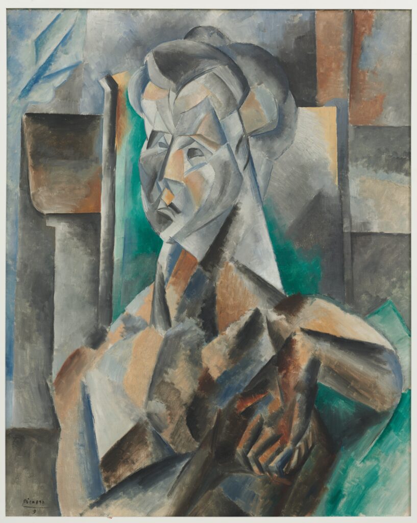 Pablo Picasso. Woman in Green, 1909. Van Abbemuseum, Eindhoven 