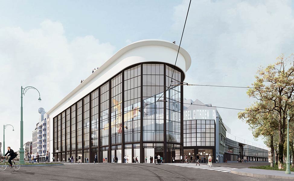 Kanal-Centre Pompidou, assured opening, long-term uncertainty