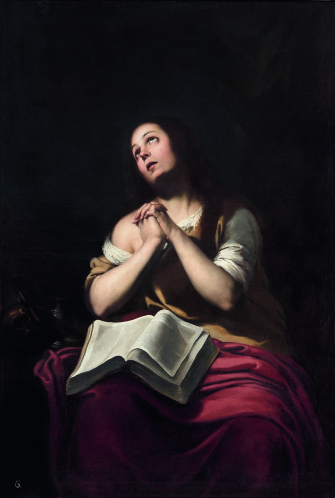 Bartolomé Esteban Murillo. La Magdalena, around 1650. Royal Academy of Fine Arts of San Fernando