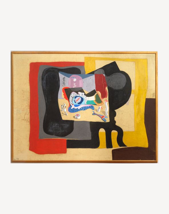 Salvador Dali. Still life in the light of a mauve moon, 1926. Gala-Salvador Dalí Foundation