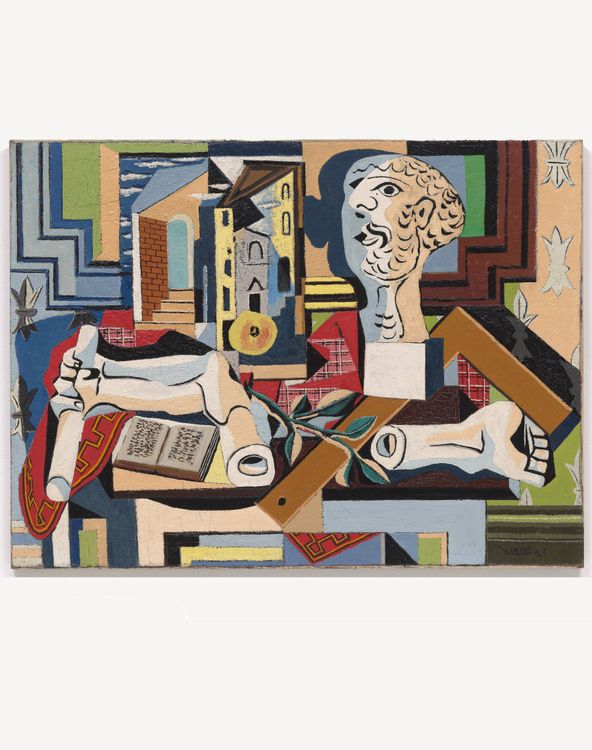 Pablo Picasso. Study with a plaster head, 1925. The Museum of Modern Art, New York © Digital archive, The Museum of Modern Art, New York/Scala, Florence 