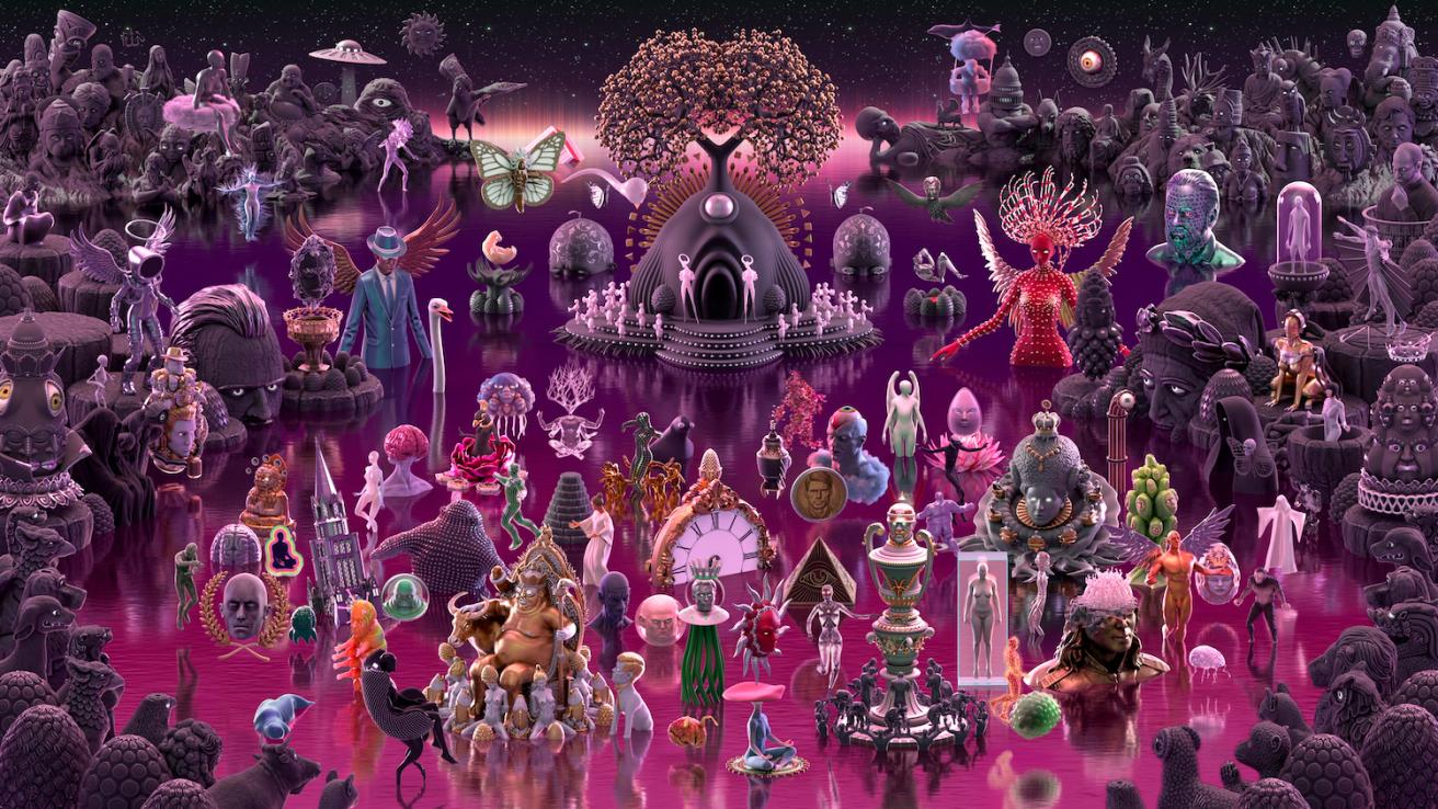 SMACK. Afterlife, 2024. Cortesía de los artistas y de ONKAOS © SMACK; Foto: © Cortesía de los artistas y de ONKAOS