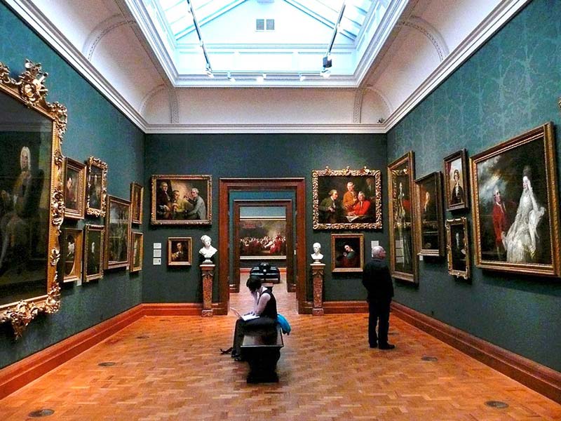 In London, the National Gallery will reduce its workforce