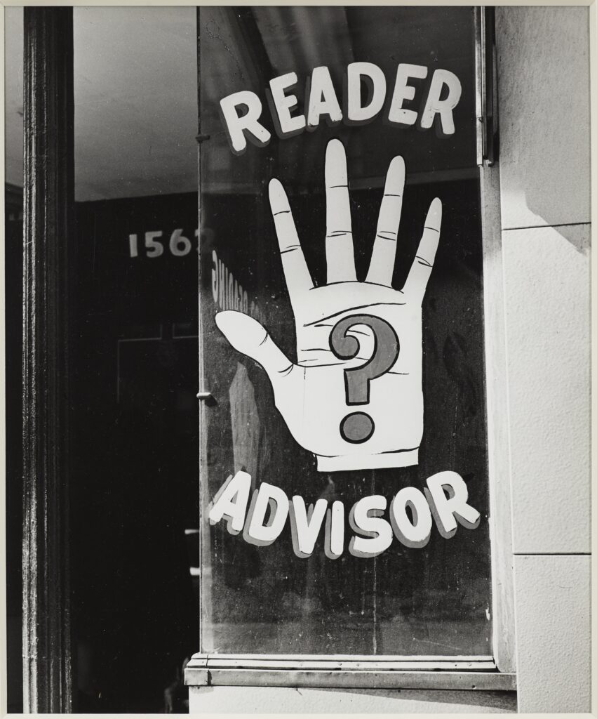 Walker Evans. Gypsy Shopfront, 1562 Third Avenue, 1962. Private collection, San Francisco