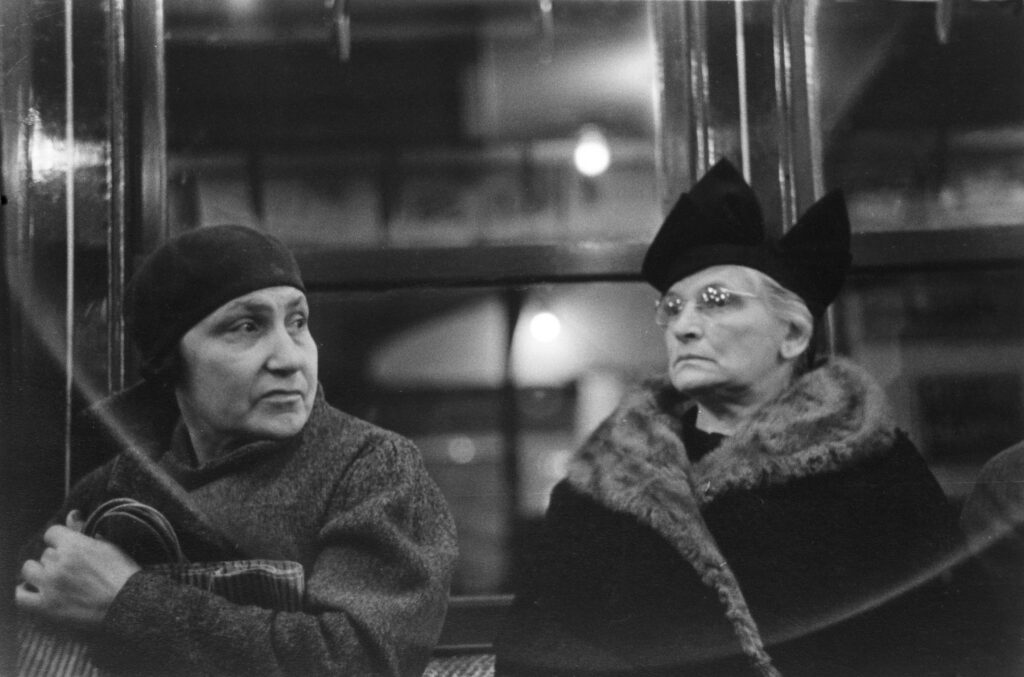 Walker Evans. Subway Passengers, New York, 1938. Private collection, San Francisco