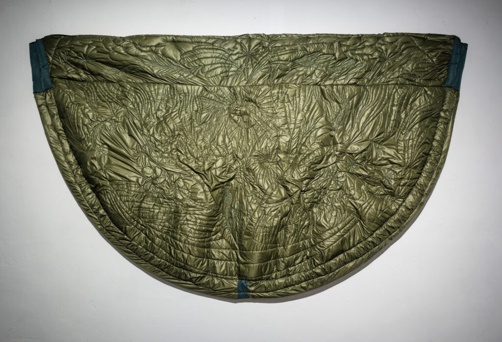 Maria Alcaide. Raincoat or horse cloak, 2025. © María Alcaide. Reina Sofia Museum