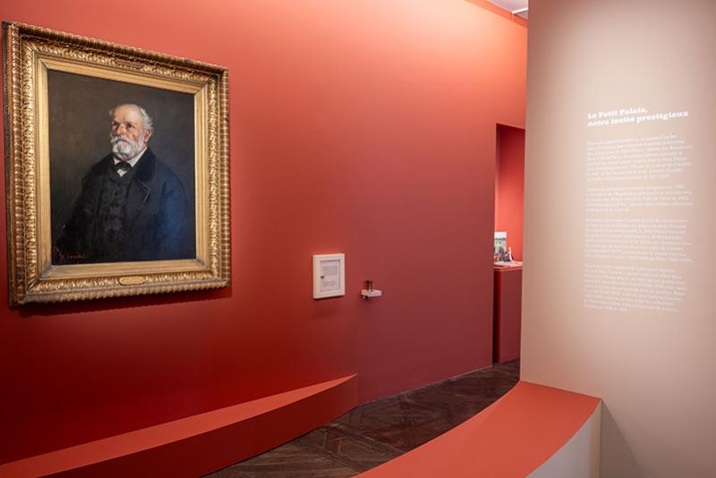 View of the exhibition “Intimate Encounter – With the collections of the Petit Palais” at the Courbet Museum in Ornans. © Department of Doubs / Florian Houtmann