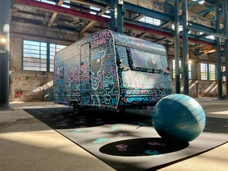 In Saint-Chamond, the street art museum suspends its activity