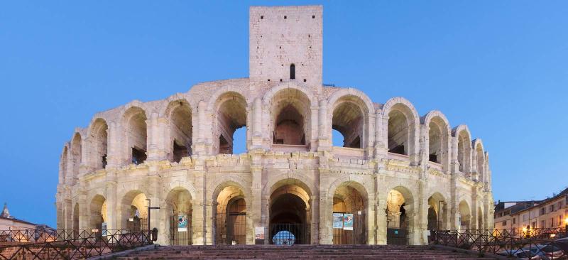 The Arles Arena, a Roman amphitheater built around 80 AD. © Pierre Selim, 2017, CC BY 3.0