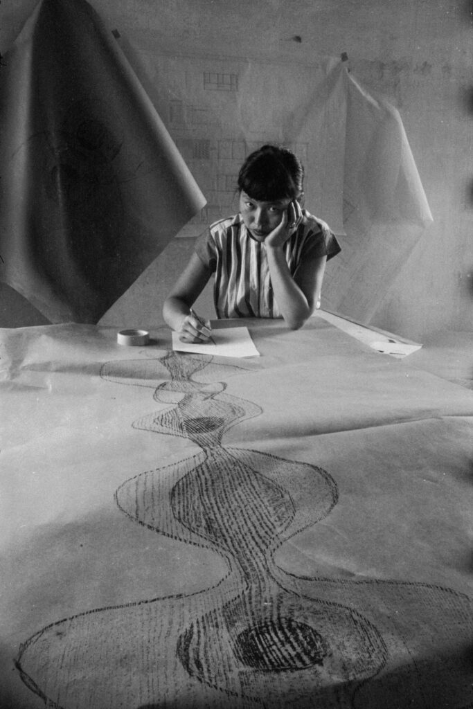 Ruth Asawa, who inhabited the forms

