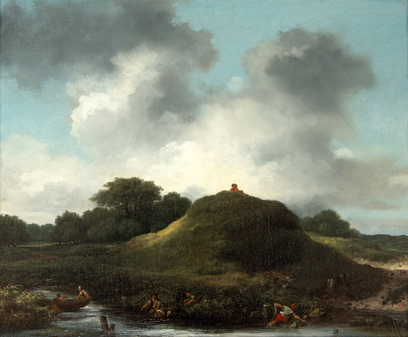 Hubert Robert and Fragonard, united by the landscape