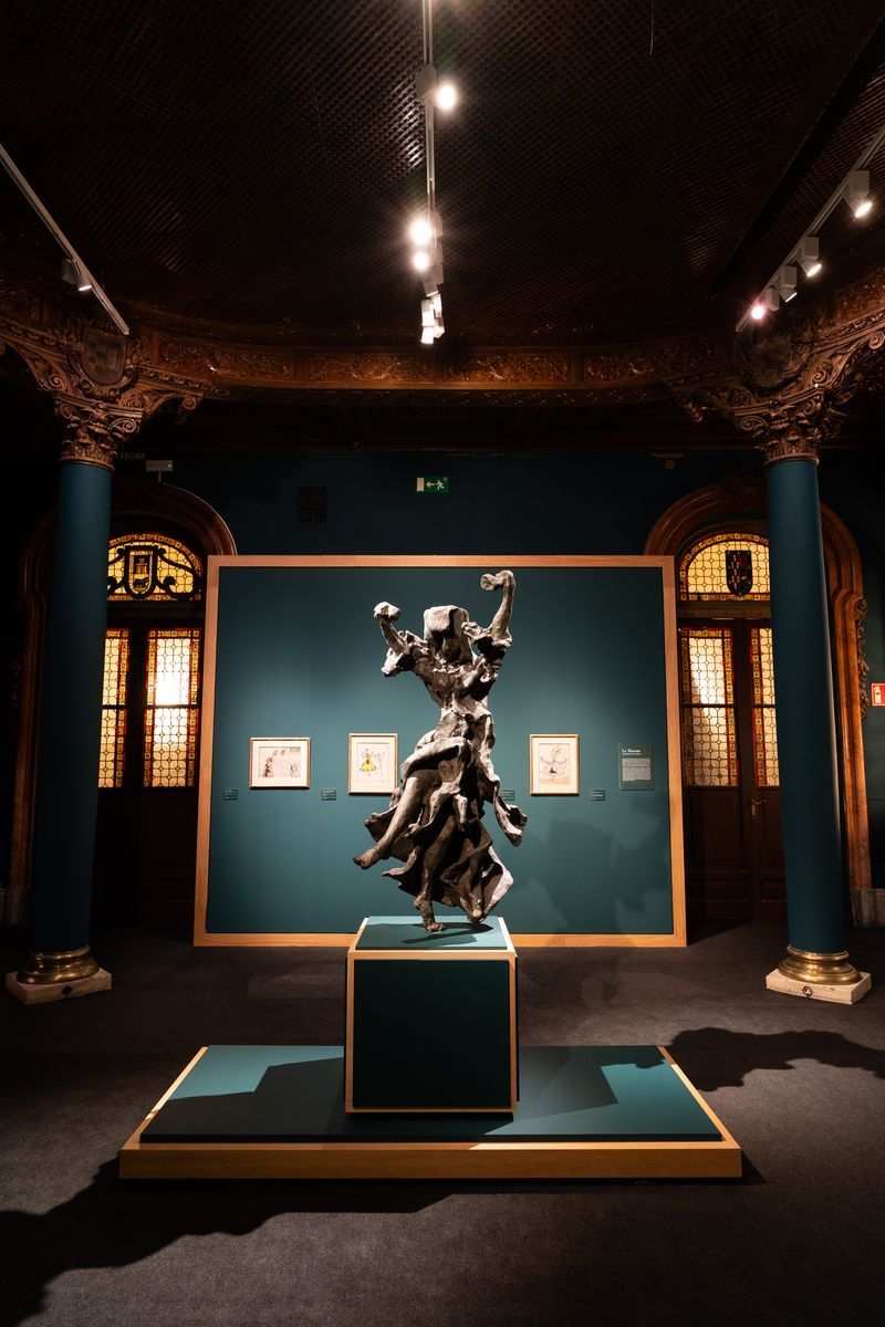 Salvador Dali. La Crótalos, 1987-1988. Extension of the sculpture created in 1974 authorized by Salvador Dalí 